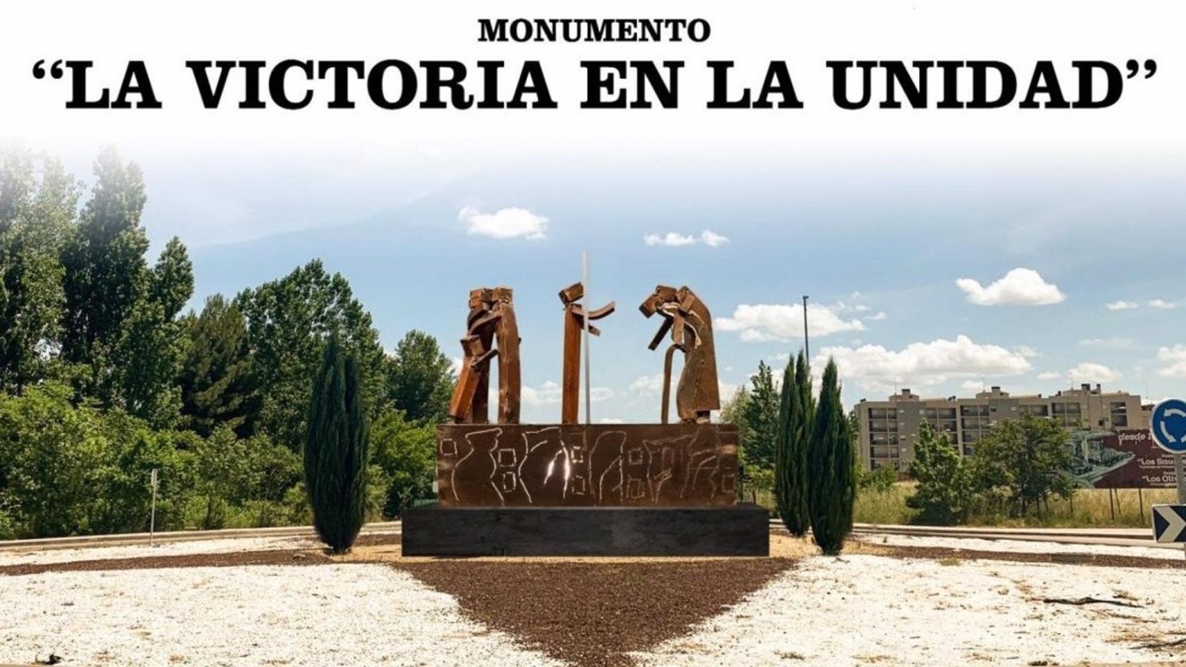 Escultura 'La victoria de la unidad' de Cuenca. Foto: Parroquia San Julián