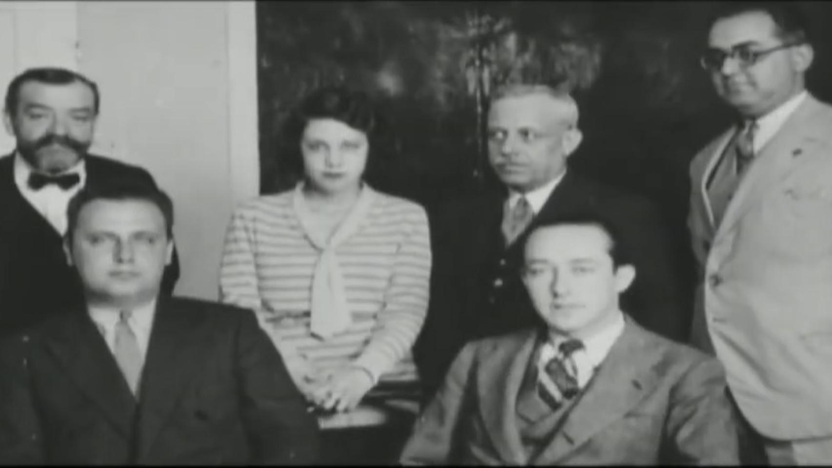 Una de las primeras mujeres en entrar al Tribunal de Cuentas en 1922.