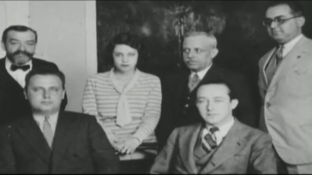 Una de las primeras mujeres en entrar al Tribunal de Cuentas en 1922.