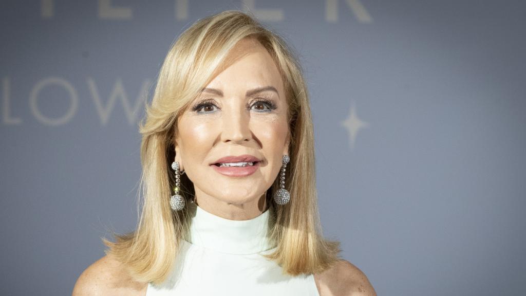 Carmen Lomana en el evento de Glowfilter celebrado en febrero en Madrid.