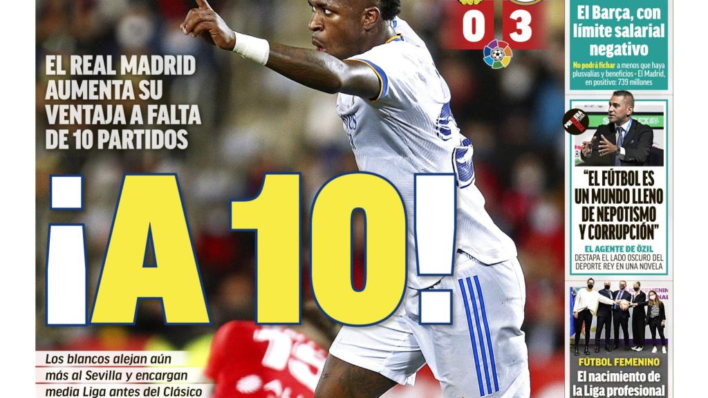 La portada del diario Marca (15/03/2022)