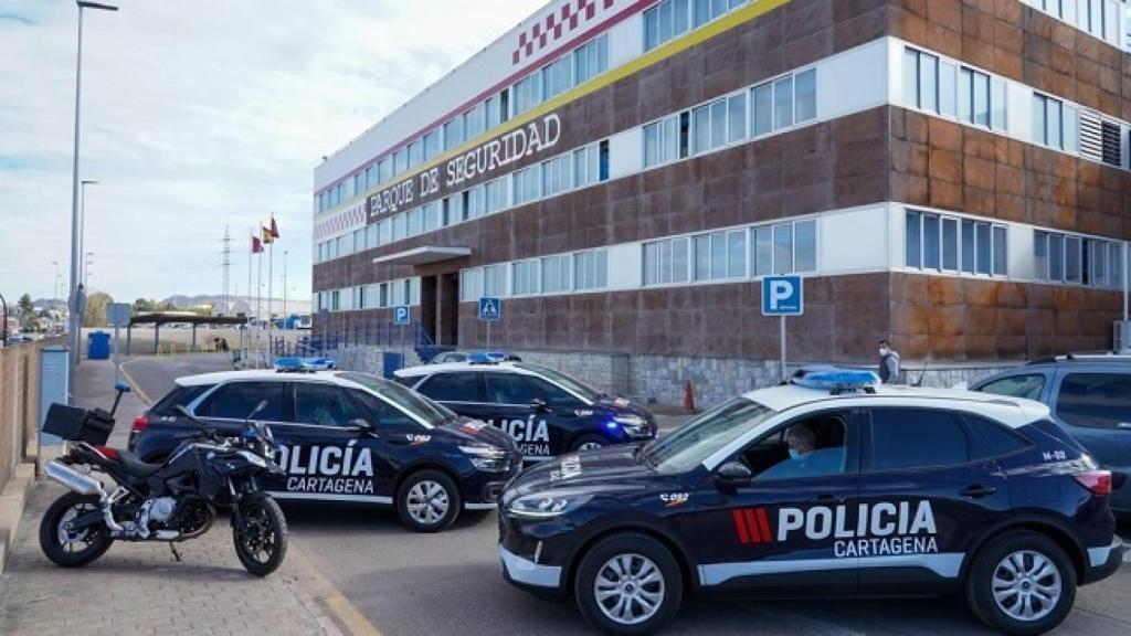 Parque de Seguridad que la Policía Local tiene en Cartagena.