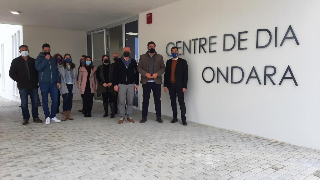 Visita al Centro de Día de Ondara.