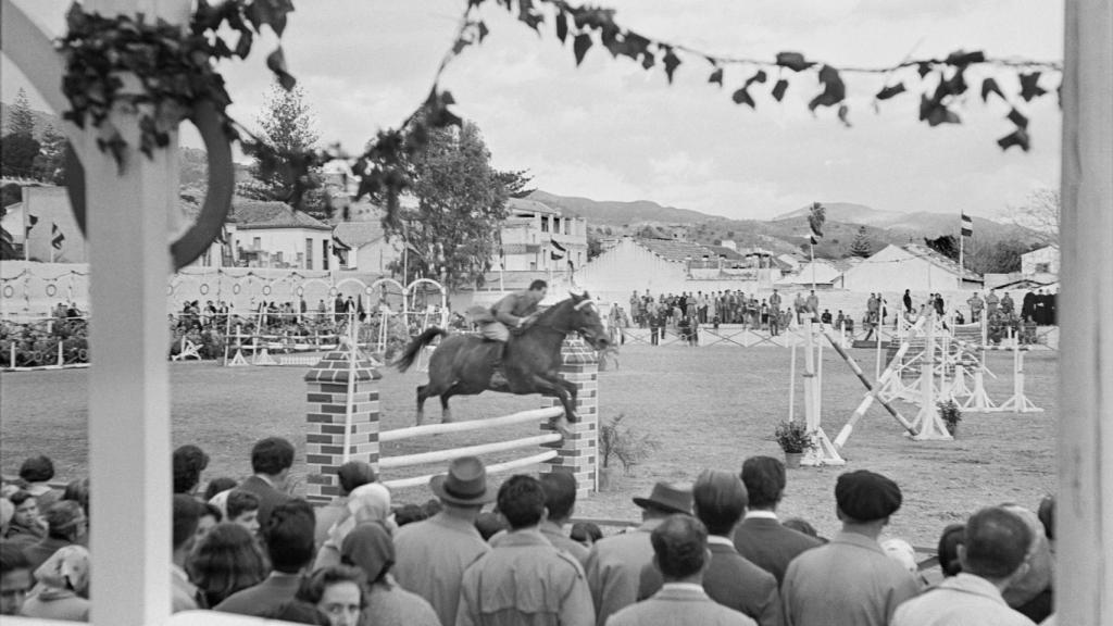 Concurso hípico celebrado en los Baños del Carmen.