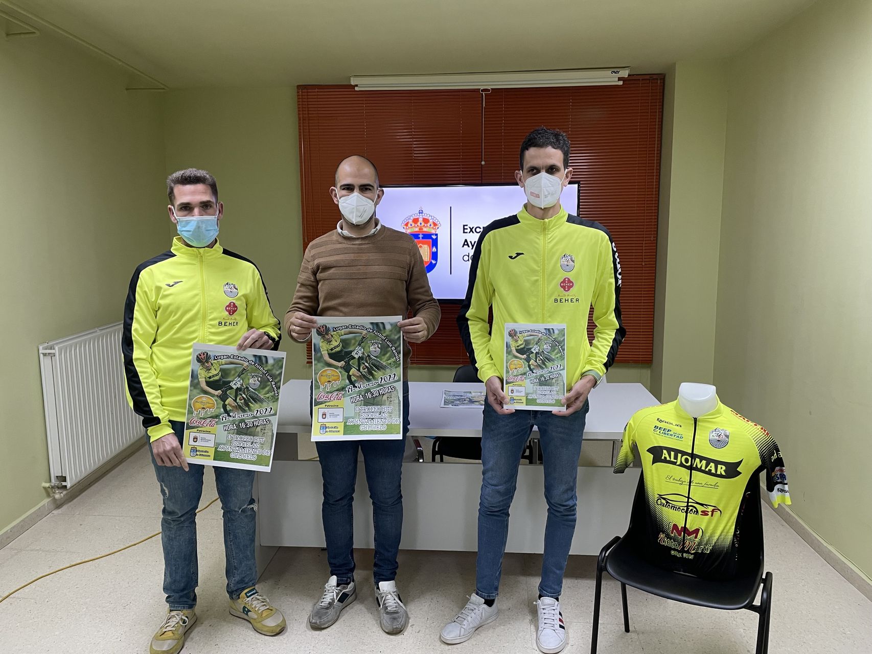 Acto de presentación del II Trofeo Escuelas BTT 'Villa de Guijuelo'