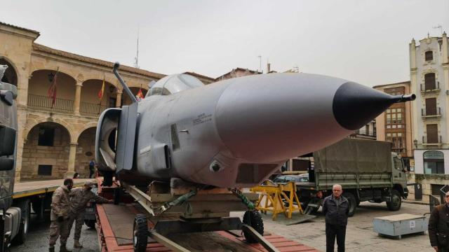 Aviones del Ejército del Aire en Zamora