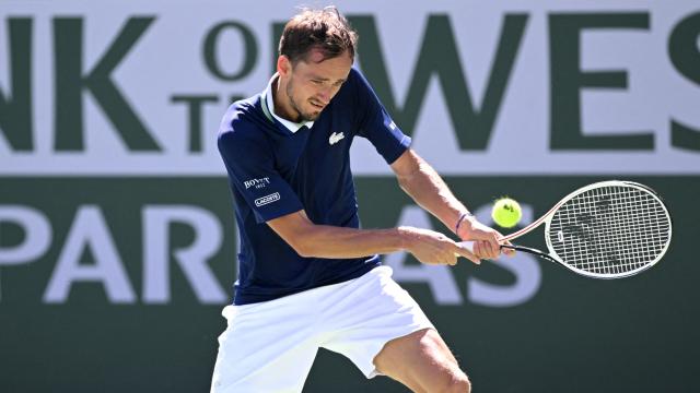 Daniil Medvedev, en Indian Wells