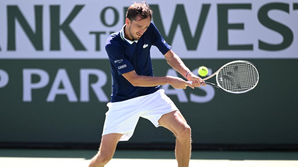 Daniil Medvedev, en Indian Wells