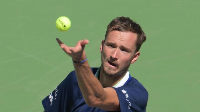 Daniil Medvedev, en Indian Wells