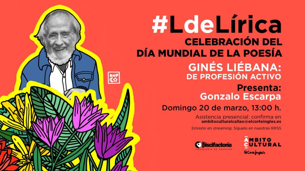Homenaje a Ginés Liébana en Ámbito Cultural