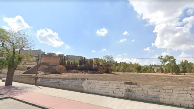 Parcela del antiguo camping del Circo Romano de Toledo.