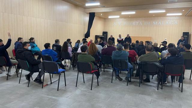 Una imagen de la reunión celebrada este martes.