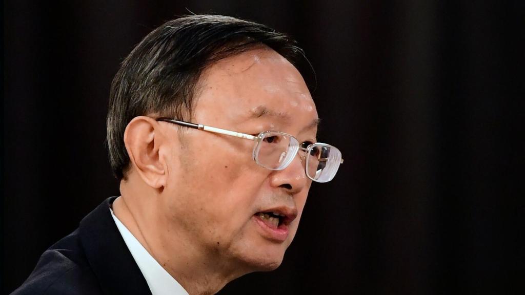 Yang Jiechi, director de la Oficina de la Comisión de Asuntos Exteriores del Comité Central del Partido Comunista.