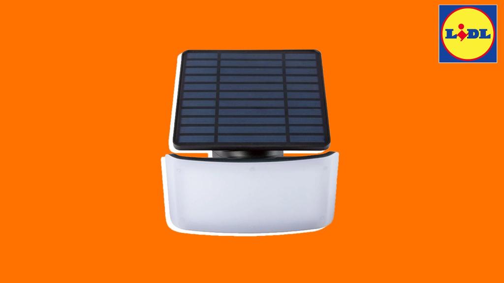 Foco solar de Lidl