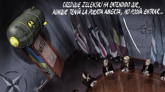 La puerta 'abierta' de la OTAN