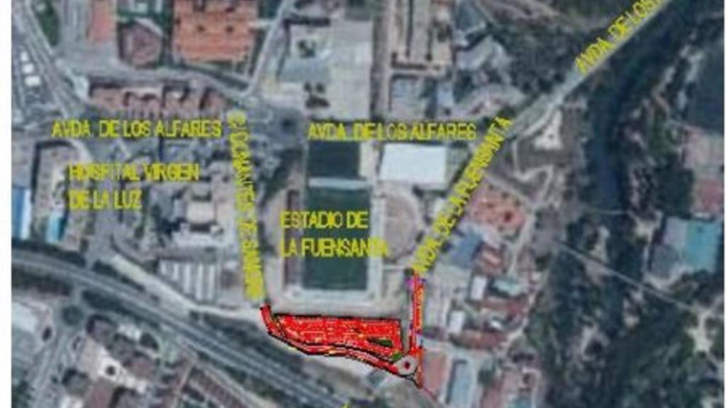 Luz verde a la construcción de un parking en el entorno del Hospital de Cuenca y La Fuensanta