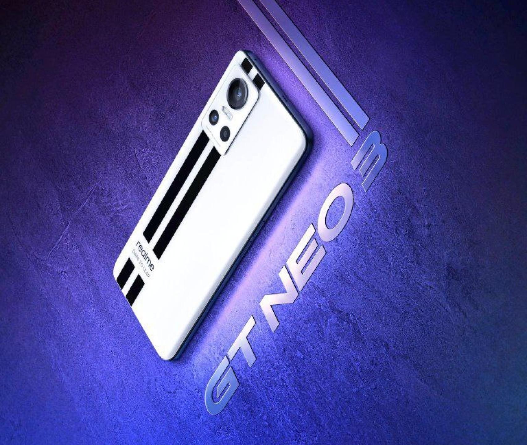 realme GT Neo 3 en blanco