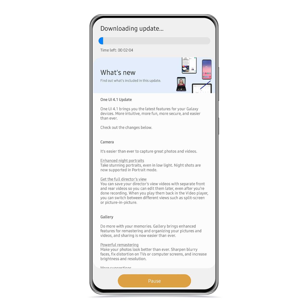 Actualización de los Galaxy S21, Z Flip 3 y Z Fold 3