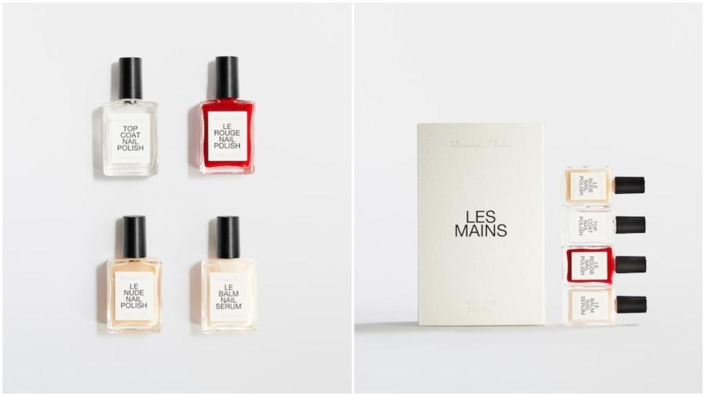 Este es el kit Le Mains más vendido de Massimo Dutti Beauty.