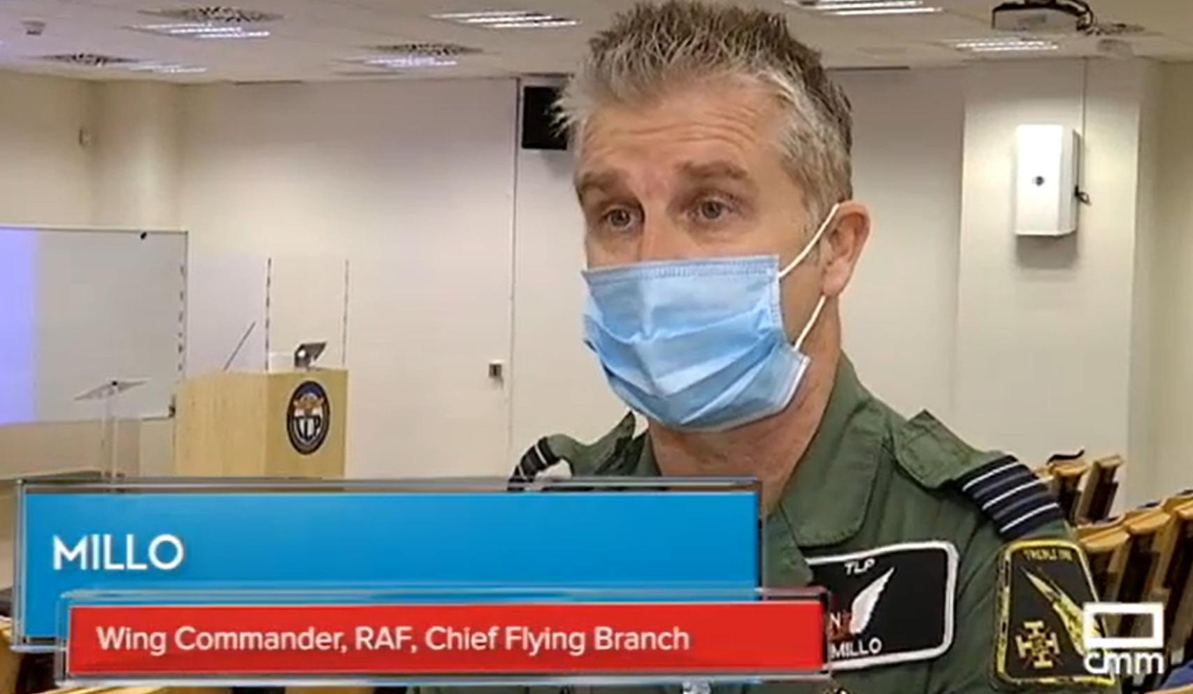 Millo, teniente coronel del Ejército británico e instructor del Programa.