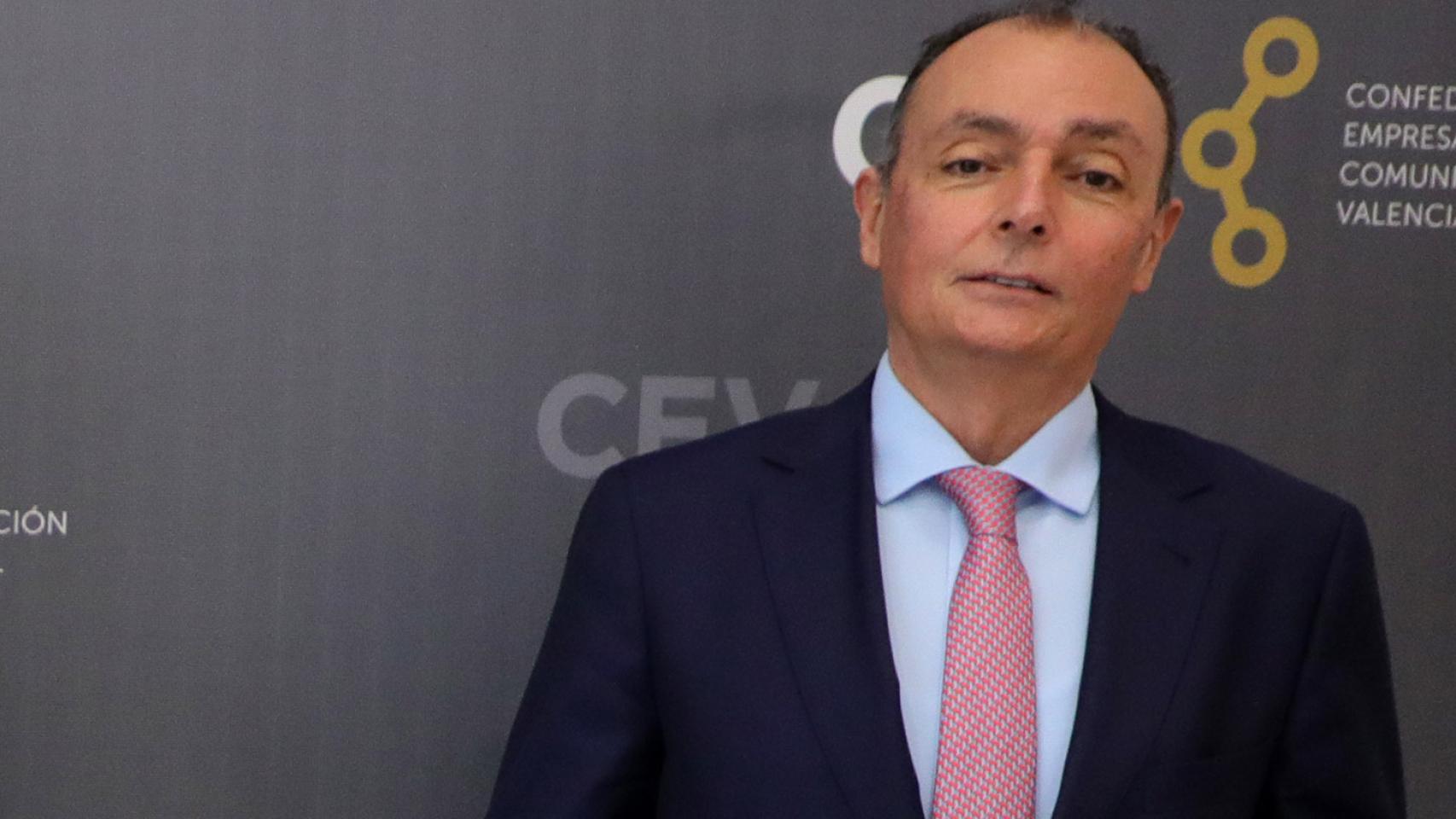 El presidente de la CEV, Salvador Navarro.