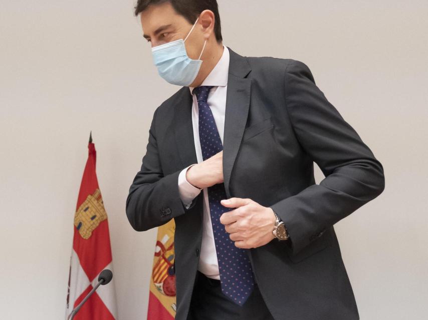 El consejero en funciones de la Presidencia, Ángel Ibáñez