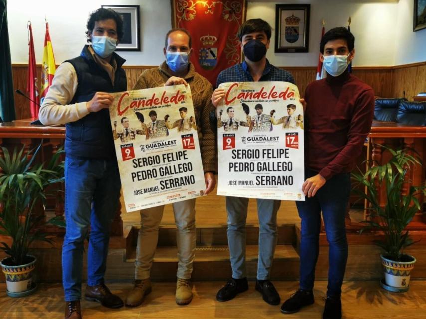 Presentación de la novillada de Candeleda