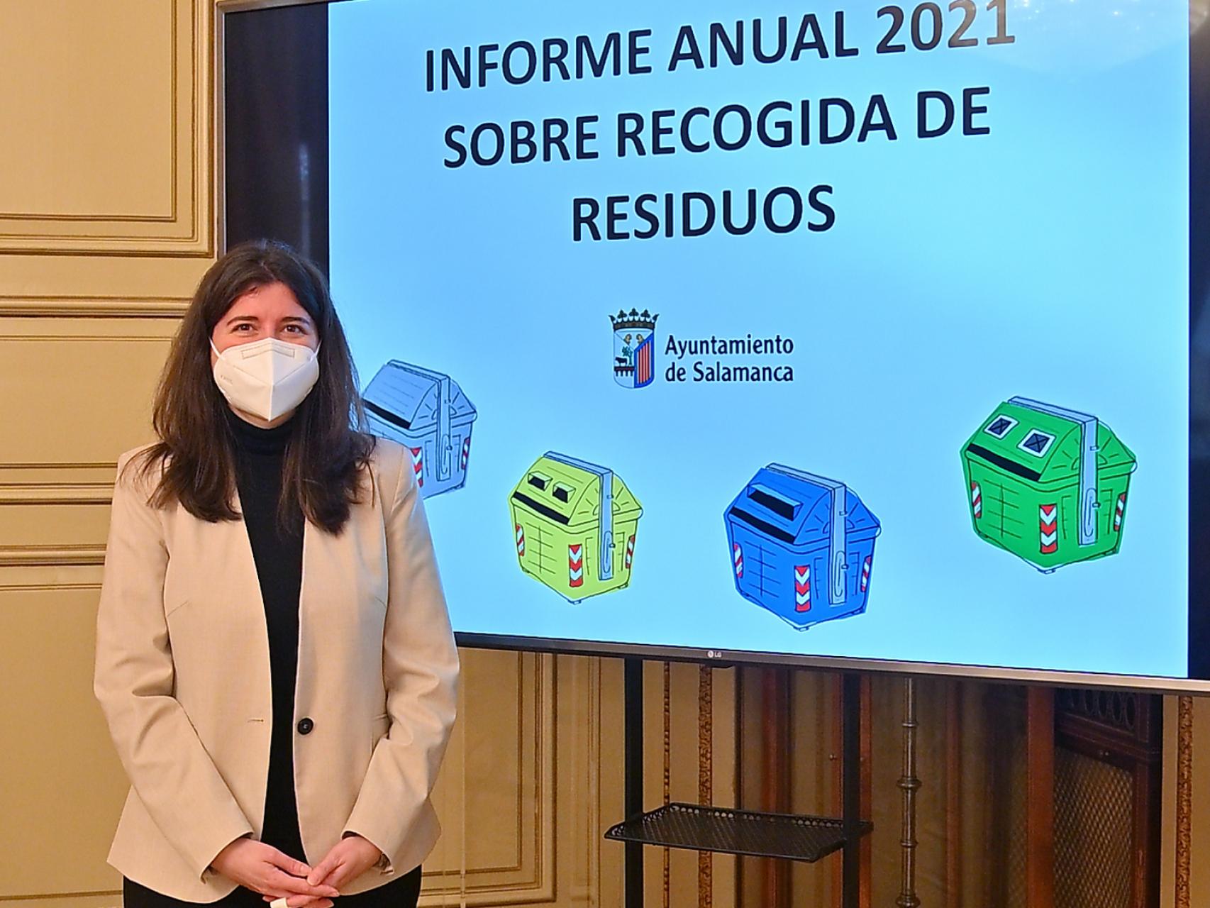 La concejala de Medio Ambiente del Ayuntamiento de Salamanca, Miryam Rodríguez