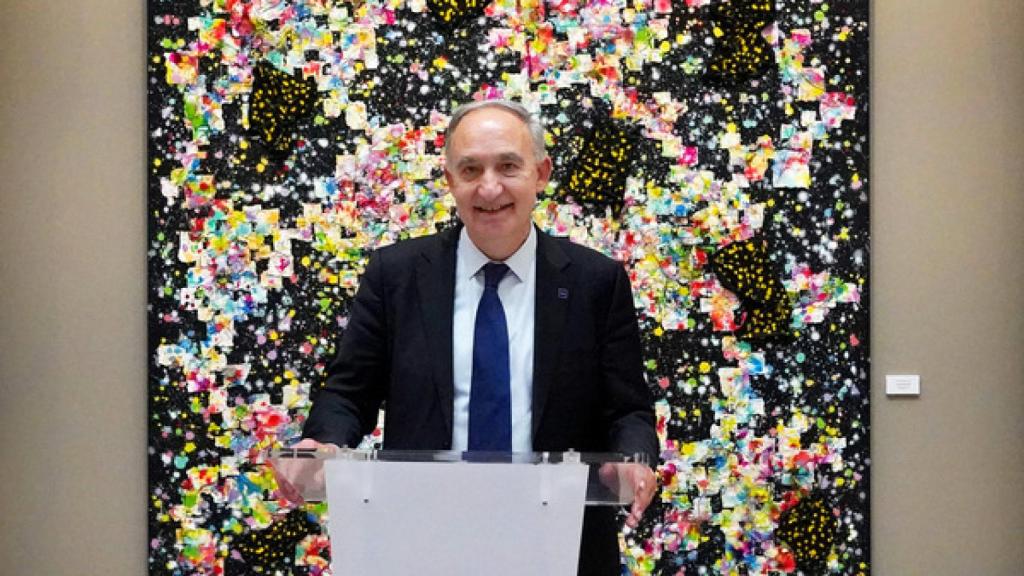 Leticia Pérez / ICAL . El rector de la Universidad de Valladolid (UVa), Antonio Largo, comparece ante los medios de comunicación para hacer un balance de la campaña para revalidar el cargo