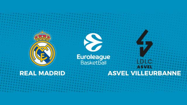 Real Madrid - Asvel Villeurbanne: siga el partido de la Euroliga, en directo