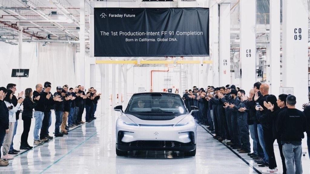 El primer modelo FF 91 de Faraday Future