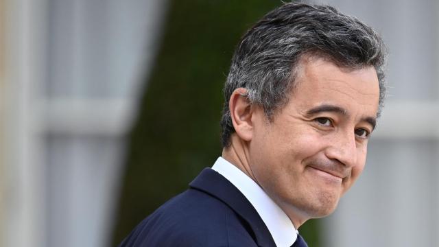Gérald Darmanin. ministro del Interior de Francia.