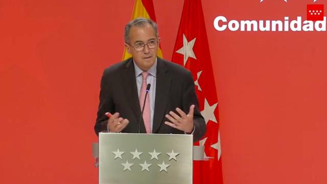 Enrique Osorio en rueda de prensa.