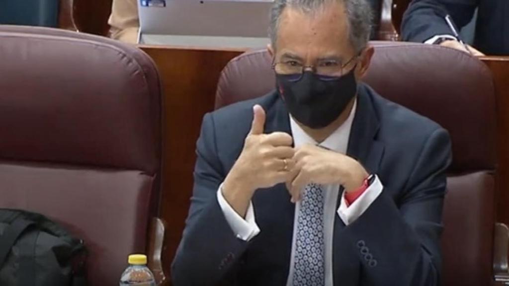 La respuesta de Enrique Ossorio tras poner en duda que hay pobres en Madrid.