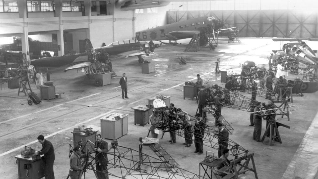 La Maestranza de Albacete, en 1960.