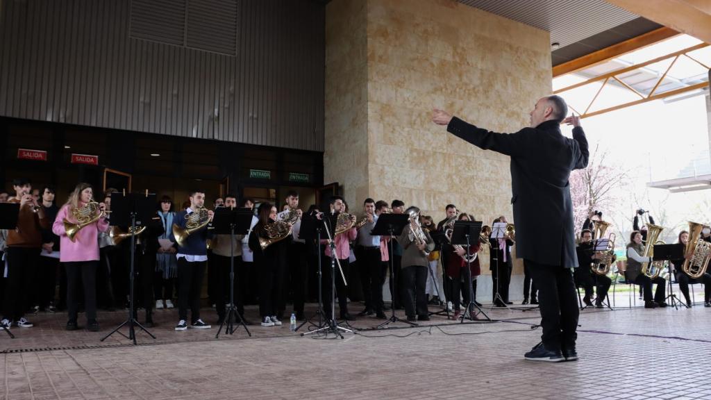 El coro del Conservatorio Superior de Música de Salamanca
