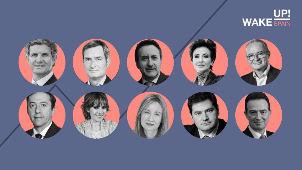 Francisco Riberas, Jaume Miquel, Josu Jon Imaz, Almudena López del Pozo, Albert Triola, Ricardo Domínguez, Rosa Tous, Loreto Ordóñez, Andrés Vicente y Arturo Gonzalo Aizpiri.