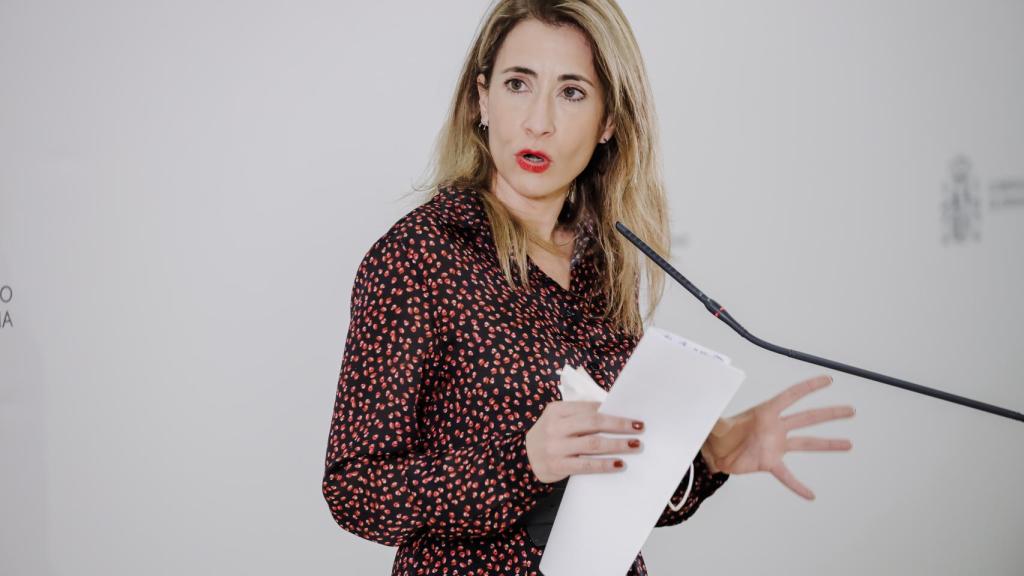 La ministra de Transportes, Movilidad y Agenda Urbana, Raquel Sánchez.