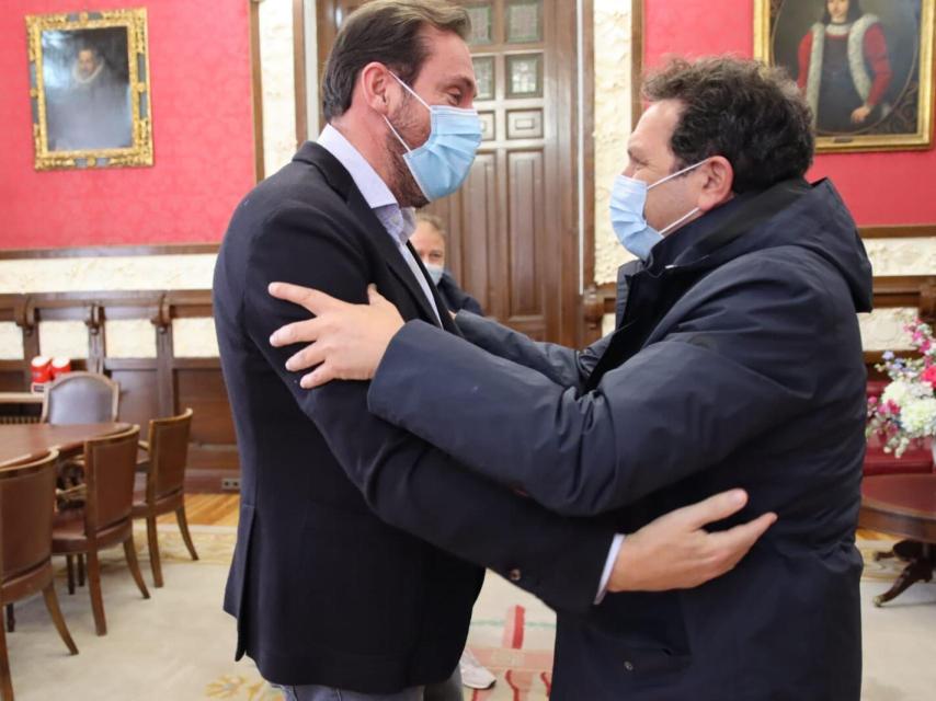 Óscar Puente y Eusebio Sacristán