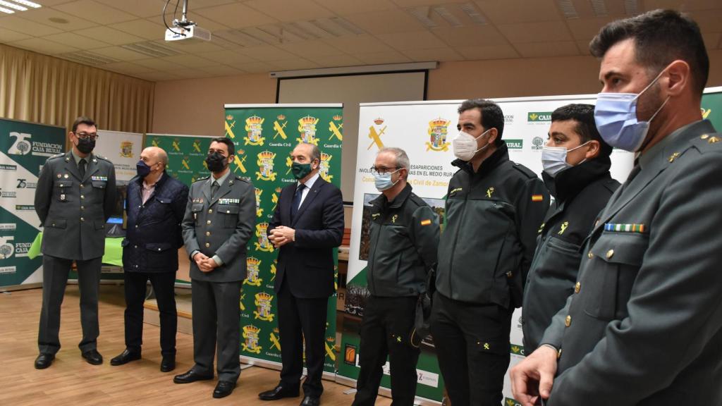 Nuevo dron de la Guardia Civil donado por Caja Rural de Zamora