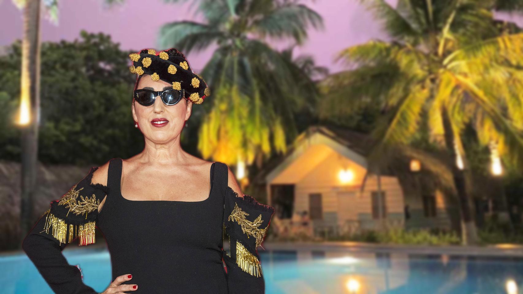 Rossy de Palma en un fotomontaje de EL ESPAÑOL.