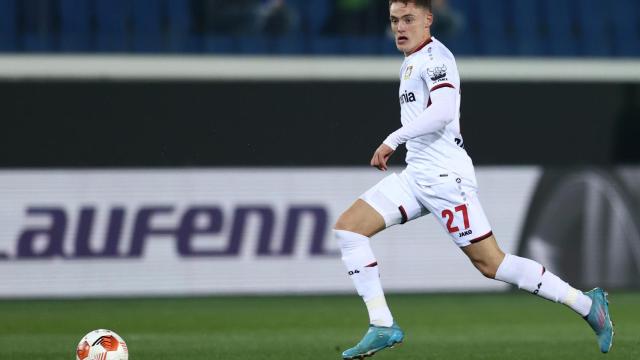 Florian Wirtz, con el Bayer Leverkusen.