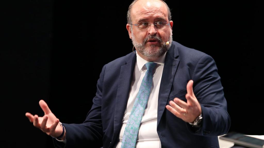 José Martínez Guijarro durante su participación en el foro económico 'Castilla-La Mancha: Logros y Desafíos', organizado por EL ESPAÑOL y EL DIGITAL CLM.