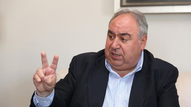 El senador toledano Vicente Tirado.