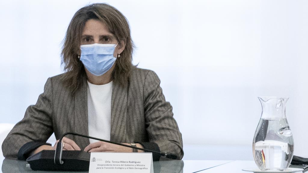 Las vicepresidentas Teresa Ribera y Nadia Calviño.