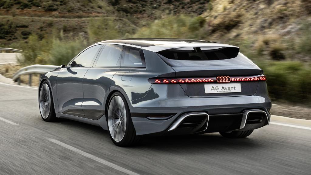 Anticipo del próximo eléctrico del Audi A6 Avant.