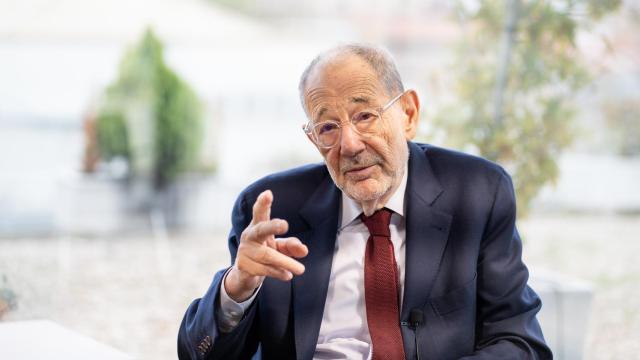 Javier Solana, durante su última entrevista con El Español.