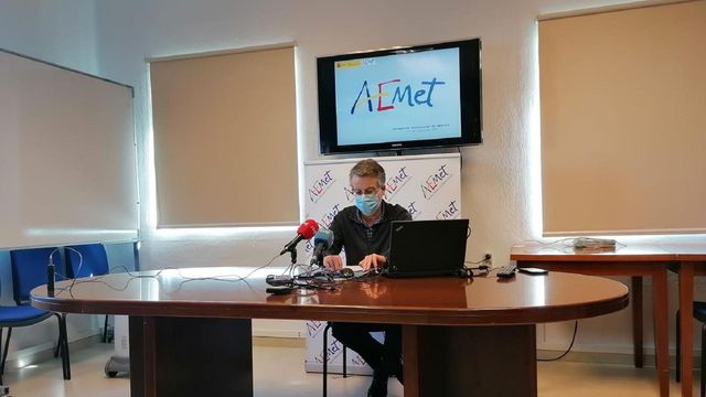 Presentación de la previsión meteorológica para la primavera de 2022.