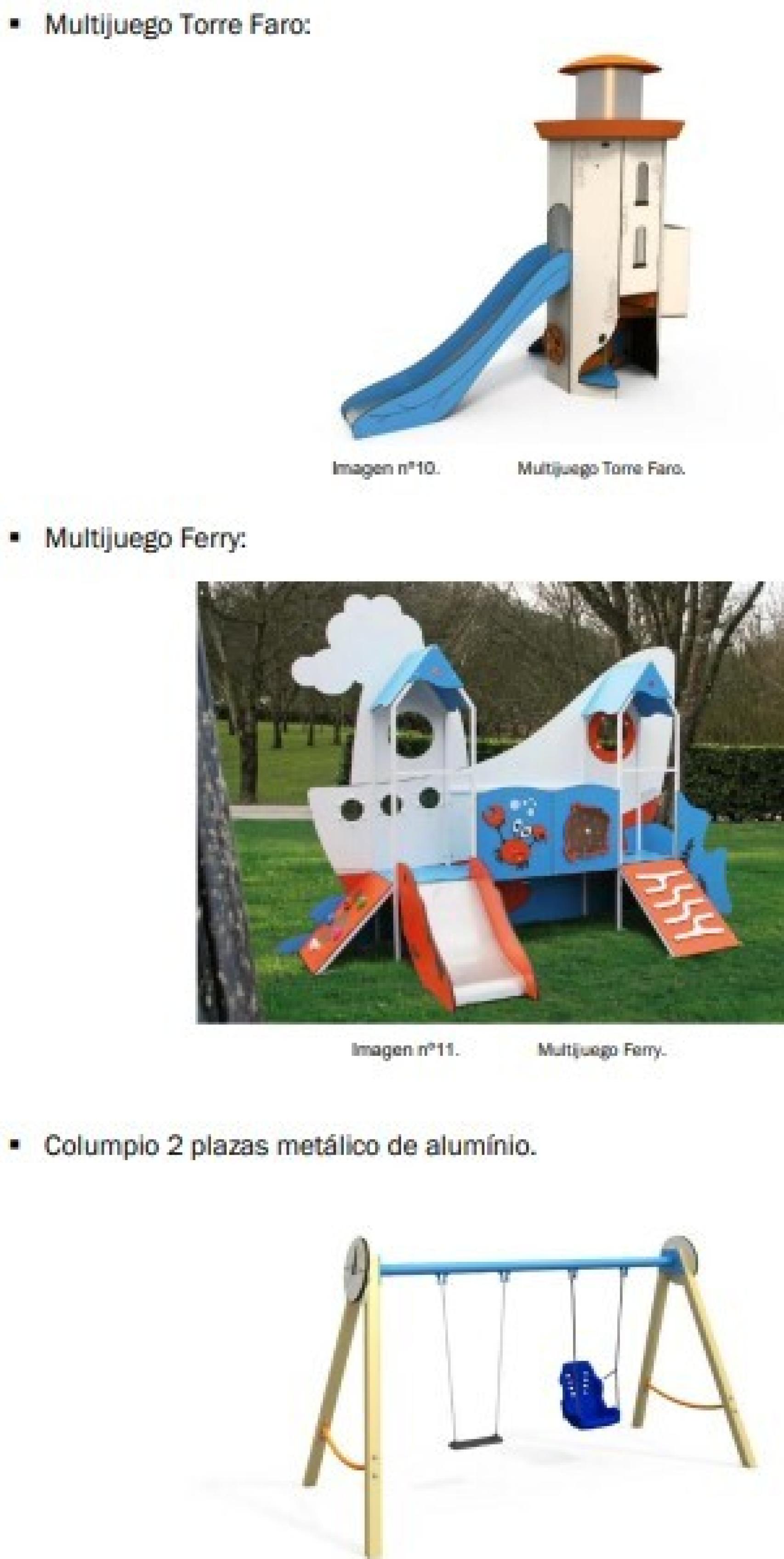 Nuevas instalaciones para el nuevo parque.