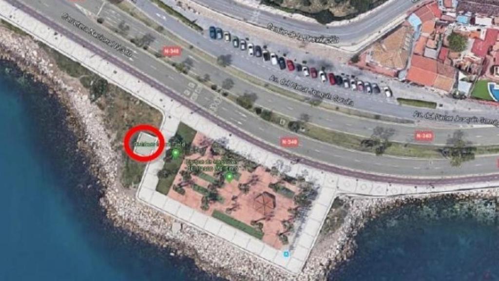 Zona de El Morlaco donde será instalada la cabina.
